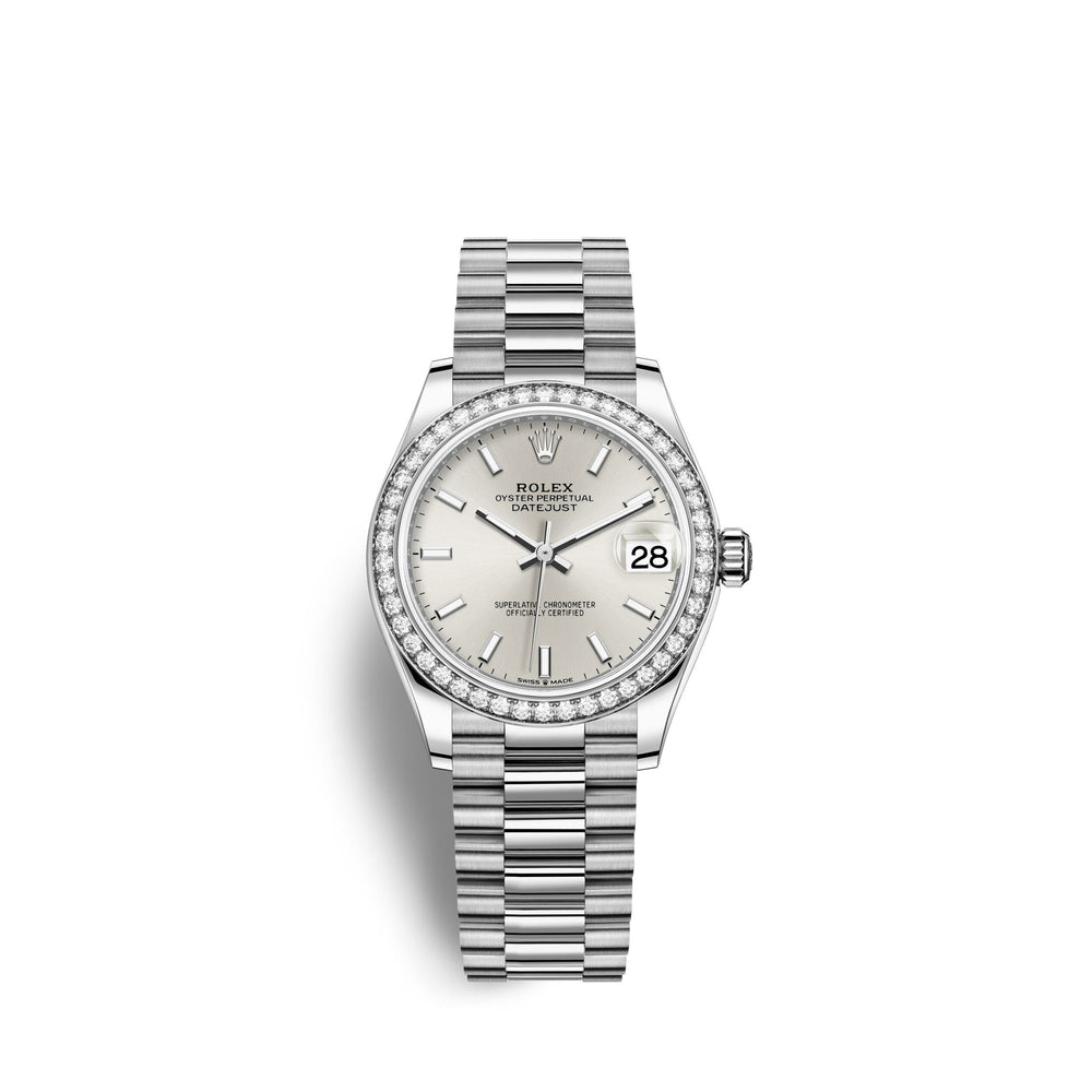 Datejust 31, 18kt White Gold