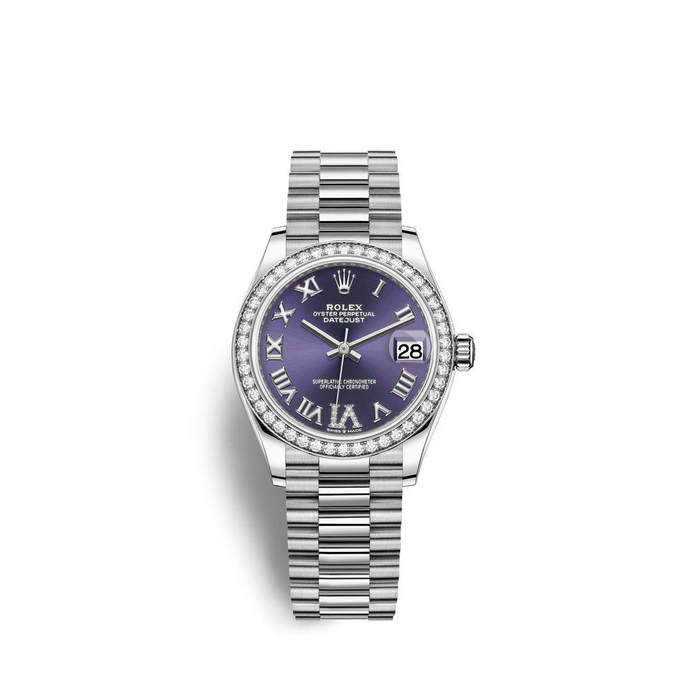 Datejust 31, 18kt White Gold
