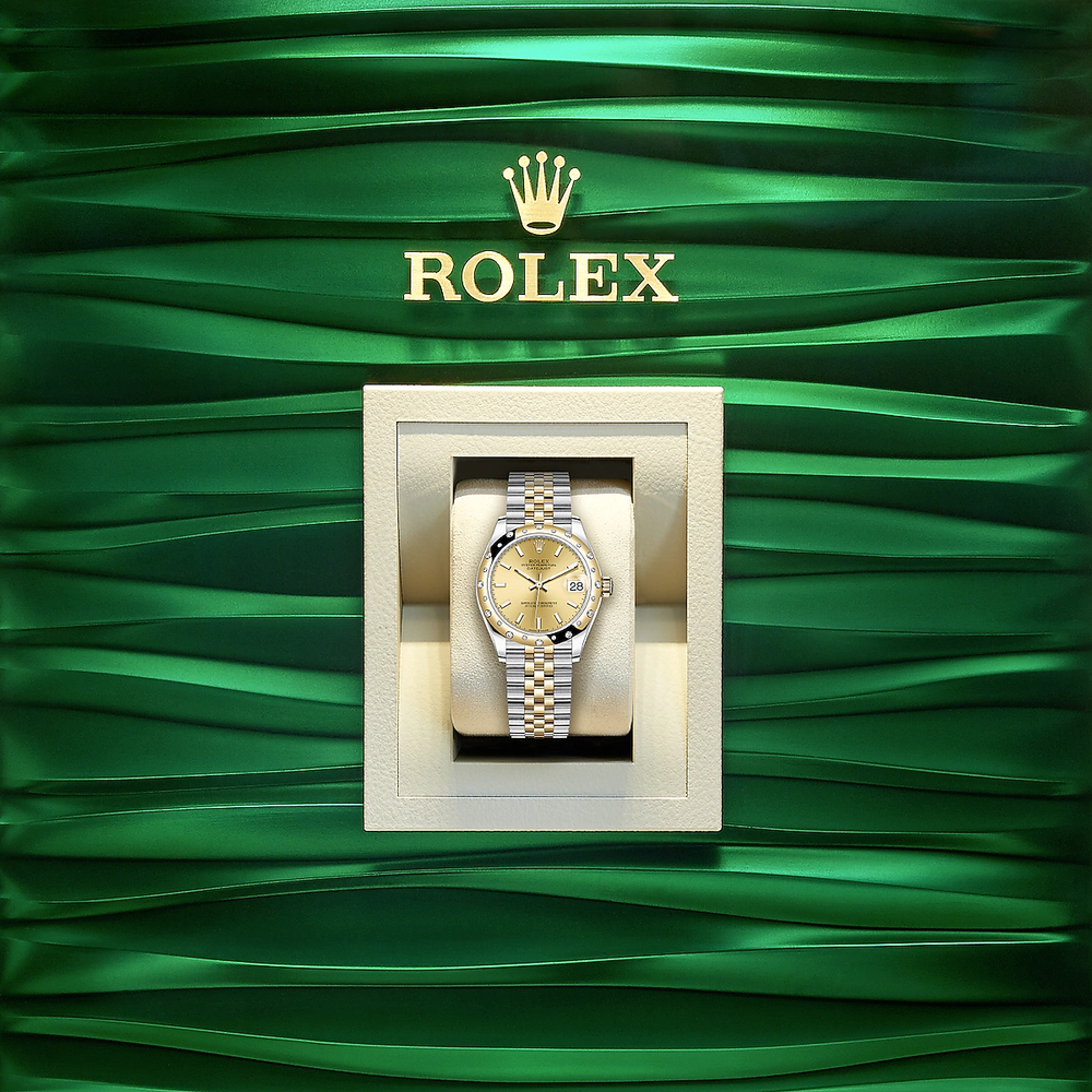 Datejust 31, Oystersteel, 18kt Yellow Gold and diamonds - image 5