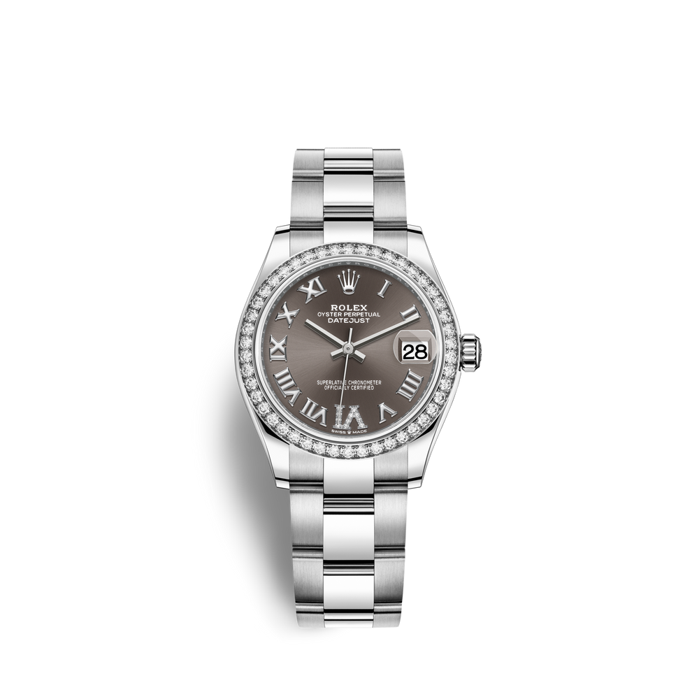 Datejust 31, Oystersteel, 18kt White Gold and diamonds - image 2