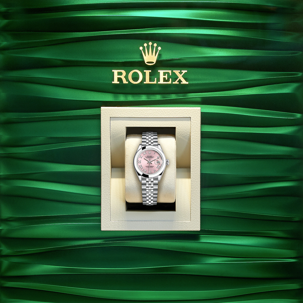 Lady-Datejust 28, Oystersteel - image 4