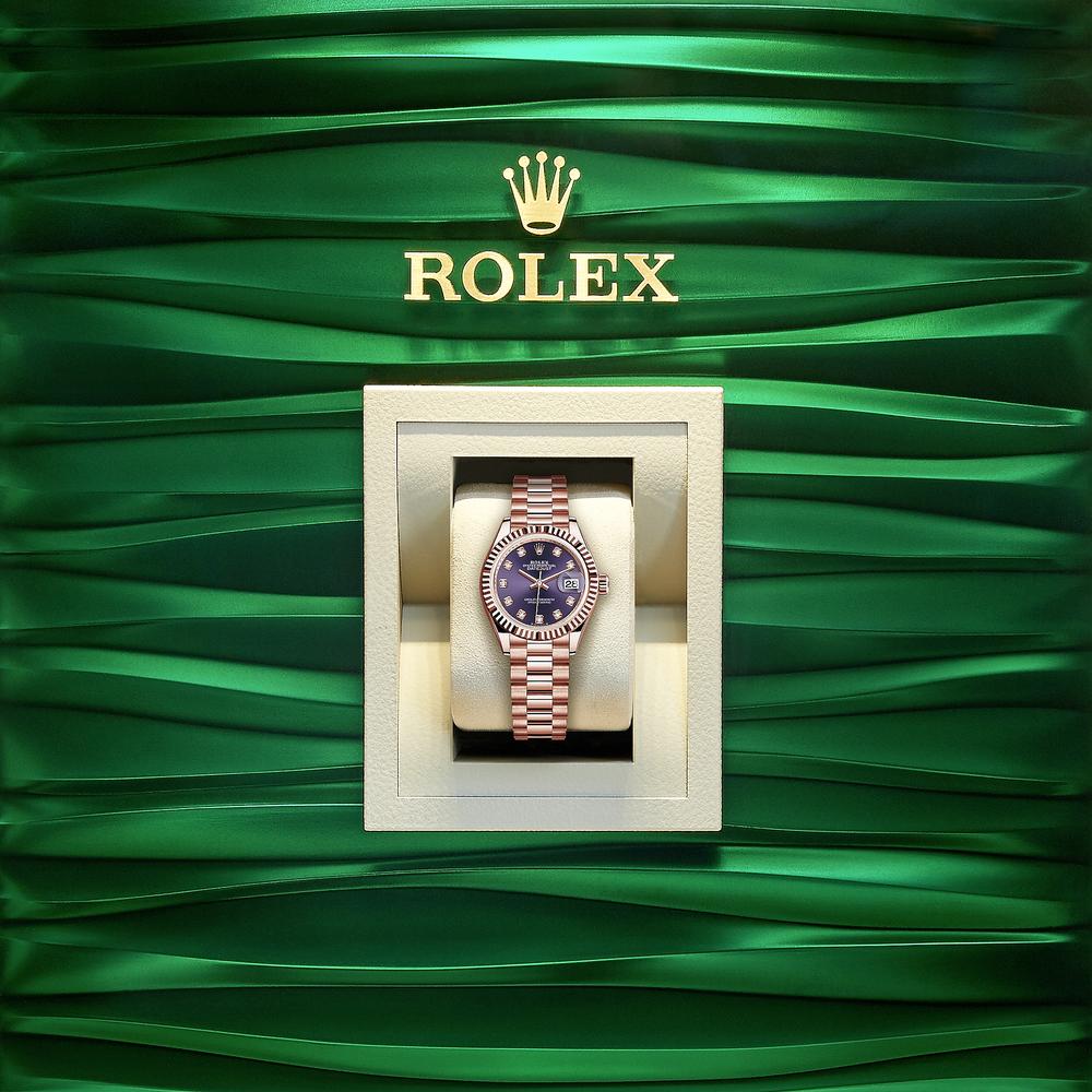 Lady-Datejust 28, 18k Everose Gold - image 5