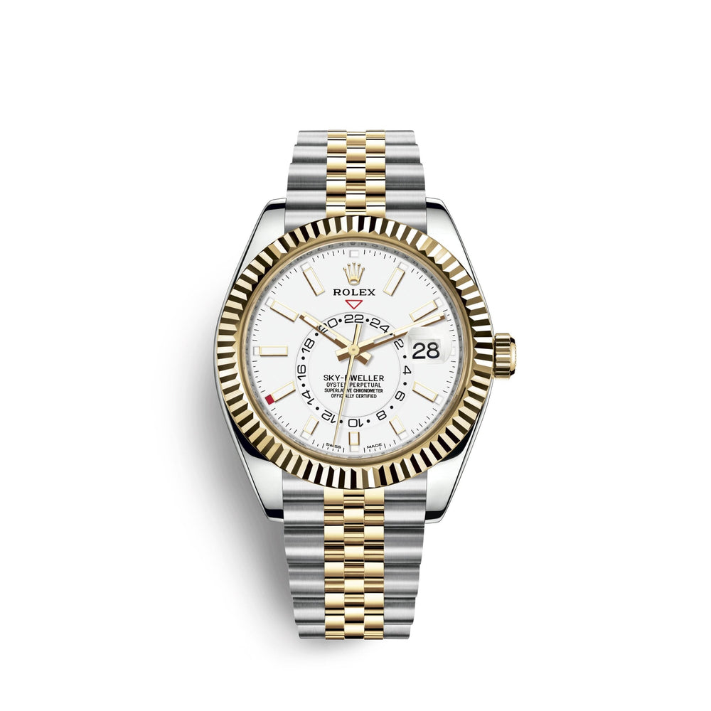 Sky-Dweller 42mm, Oystersteel and 18k Yellow Gold