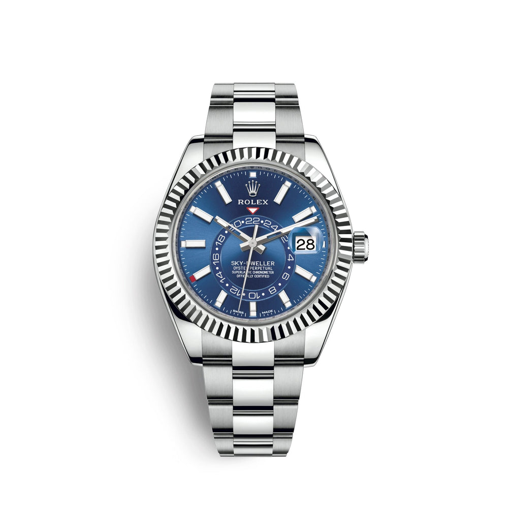 Sky-Dweller 42mm, Oystersteel and 18k White Gold
