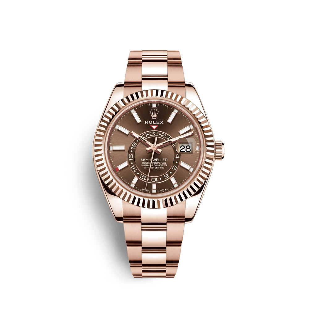 Sky-Dweller 42mm, 18k Everose Gold
