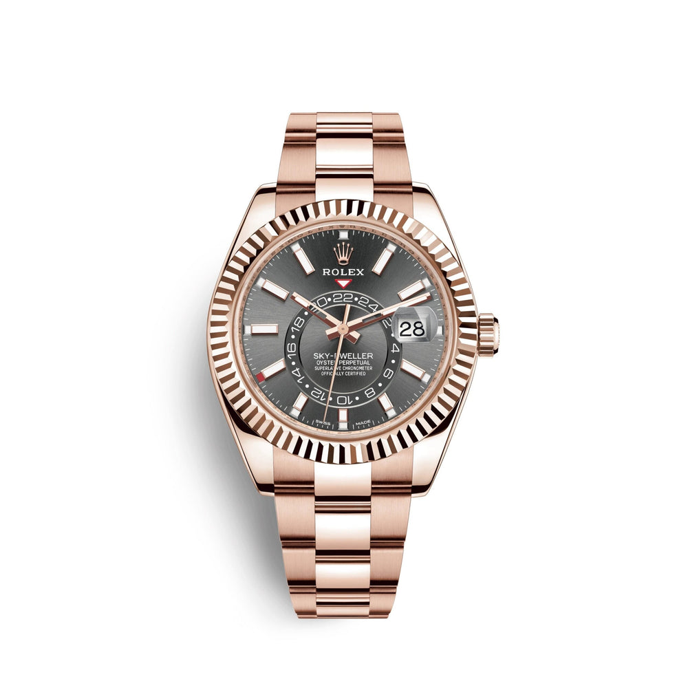 Sky-Dweller 42mm, 18k Everose Gold