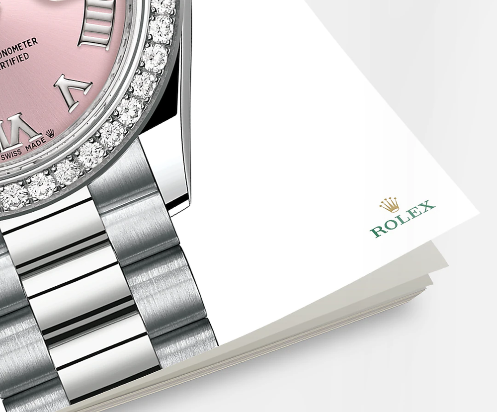 Lady-Datejust 28mm, 18k White Gold - image 5