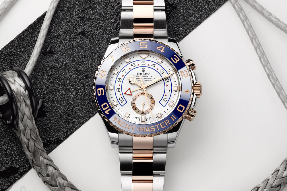 Yacht-Master II, Stainless Steel and 18k Everose Gold, 44mm - image 6