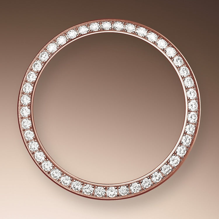 Lady-Datejust 28, 18kt Everose Gold and diamonds - image 3