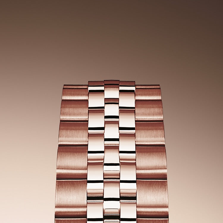 Lady-Datejust 28, 18kt Everose Gold and diamonds - image 4