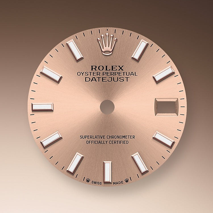 Lady-Datejust 28, Oystersteel and 18k Everose Gold - image 2