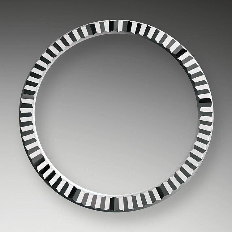 Lady-Datejust 28, Oystersteel and 18k White Gold - image 3