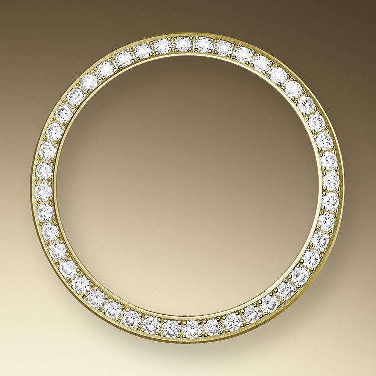 Lady-Datejust 28, 18kt Yellow Gold and diamonds - image 3