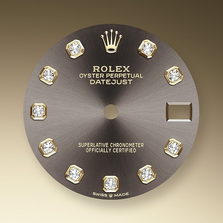 Datejust 31, Oystersteel, 18kt Yellow Gold and diamonds - image 2