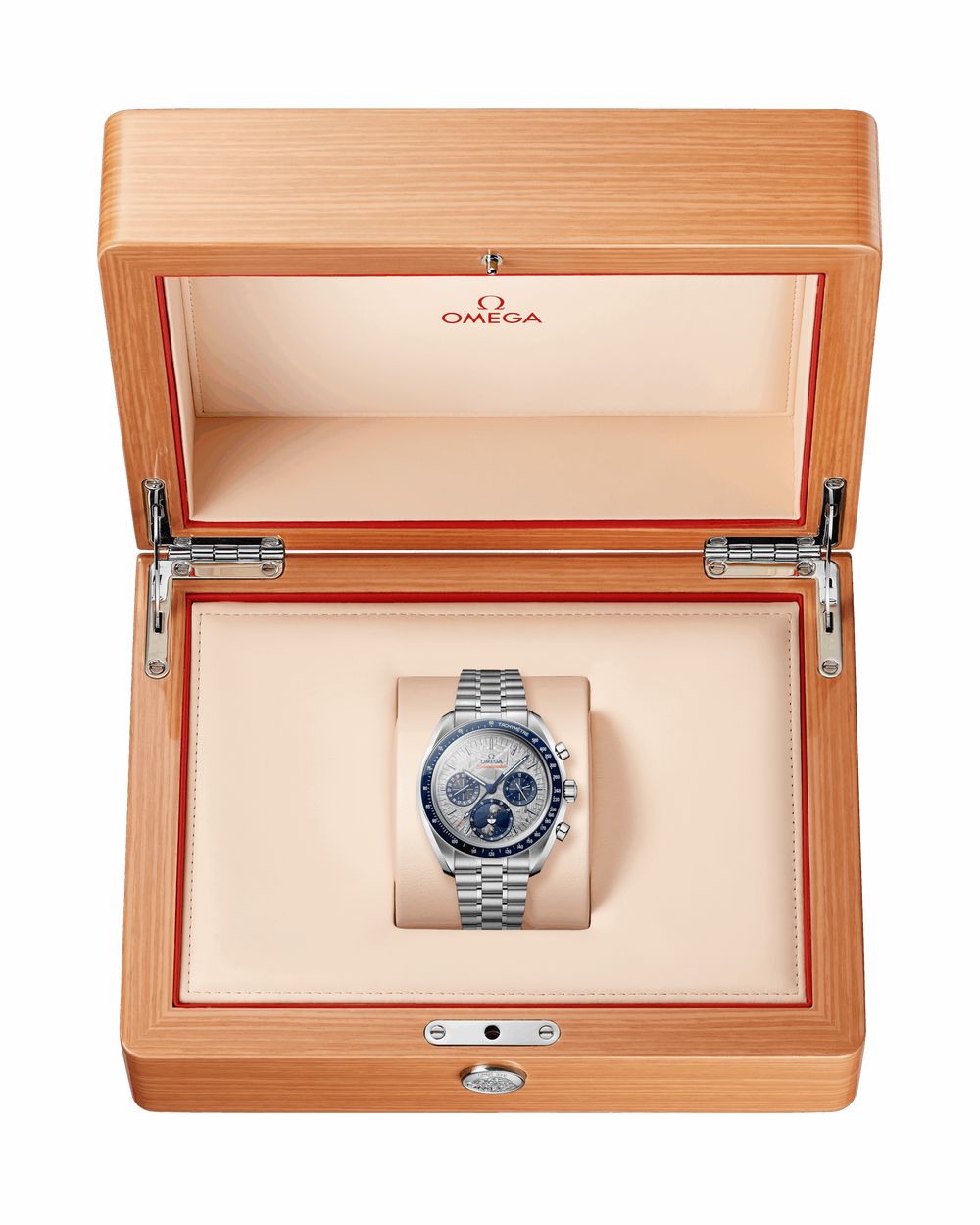 Unworn, Speedmaster Moonphase, Stainless Steel, Chronograph, 43 mm - image 5