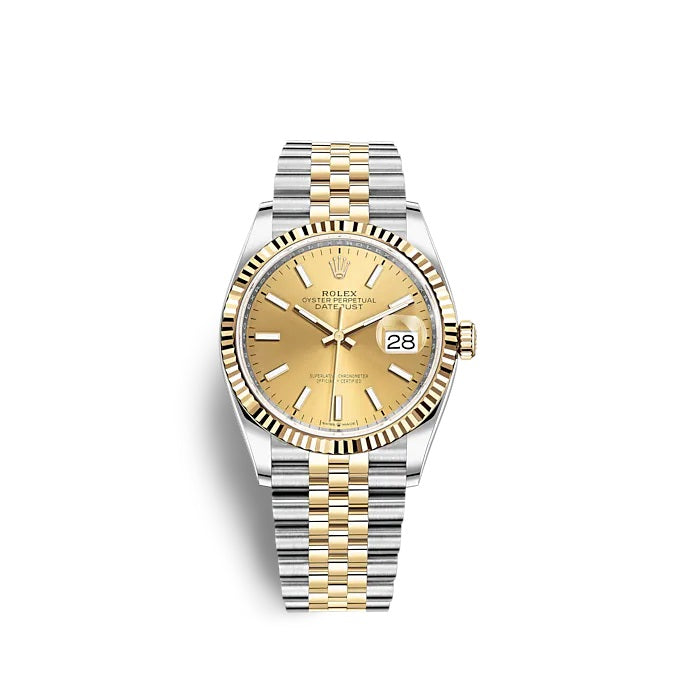 Datejust 36 Oystersteel and 18k Yellow Gold