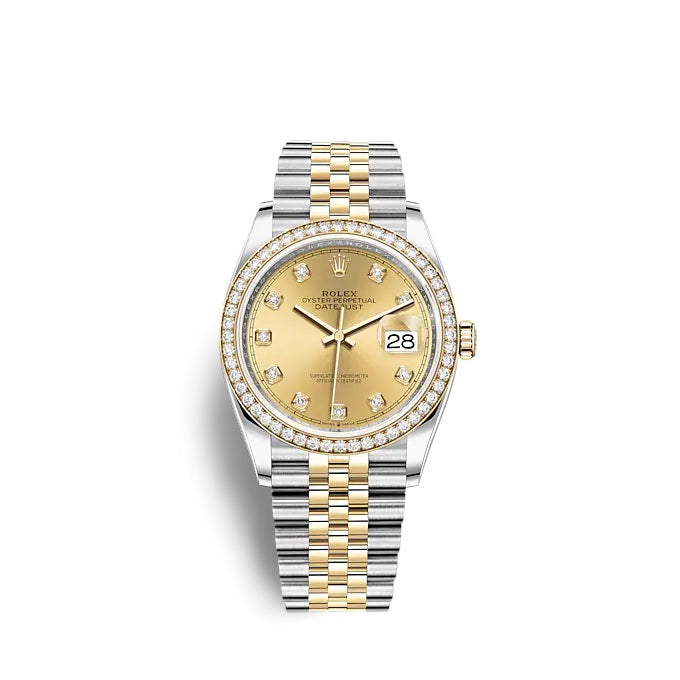Datejust 36 Oystersteel and yellow gold