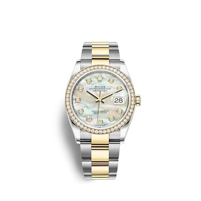 Datejust 36 Oystersteel and yellow gold