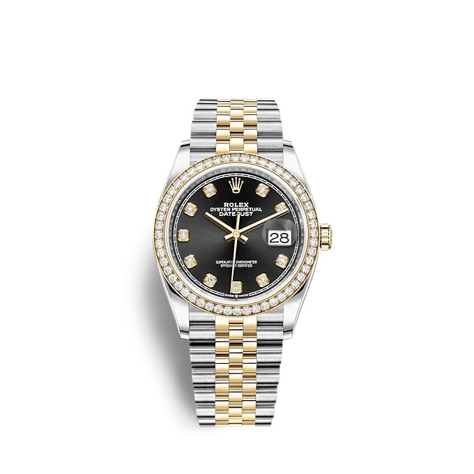 Datejust 36 Oystersteel and yellow gold