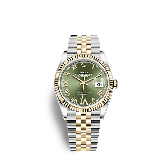 Datejust 36 Oystersteel and yellow gold
