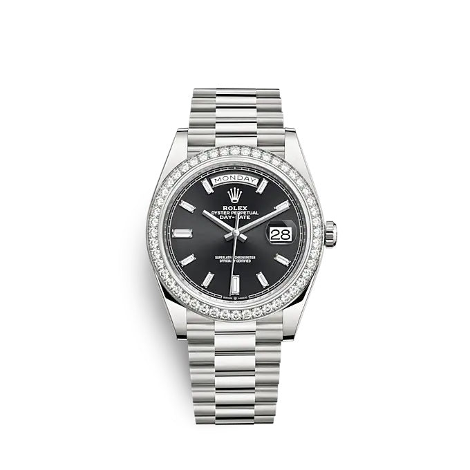 Day-Date 40 White gold
