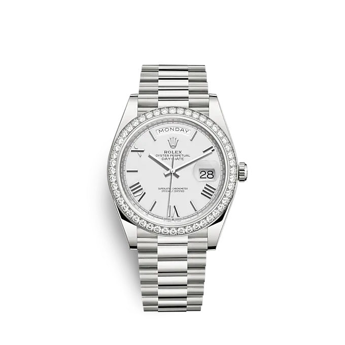 Day-Date 40 White gold