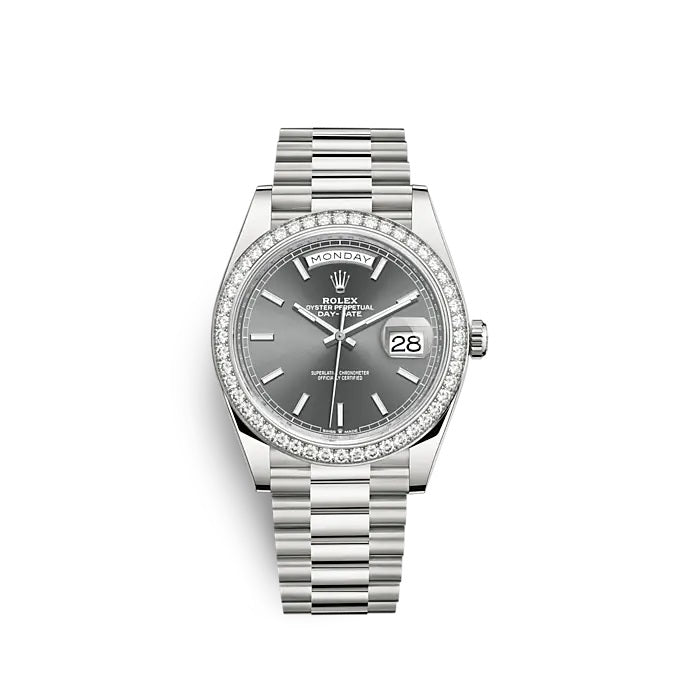 Day-Date 40 White gold
