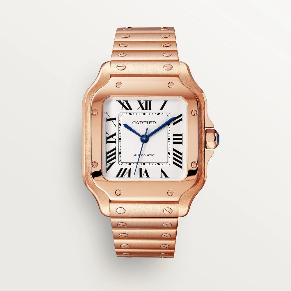 Unworn Santos, 18k Rose Gold, 35.1mm
