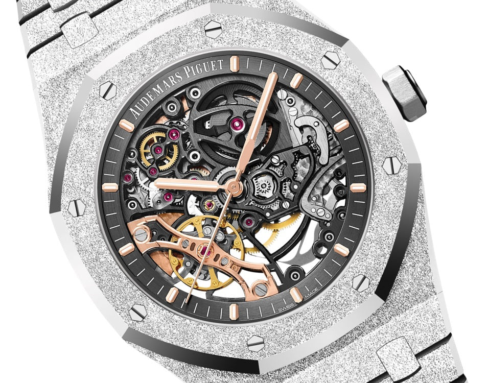 Royal Oak Frosted Gold Double Balance Wheel Openworked - image 2