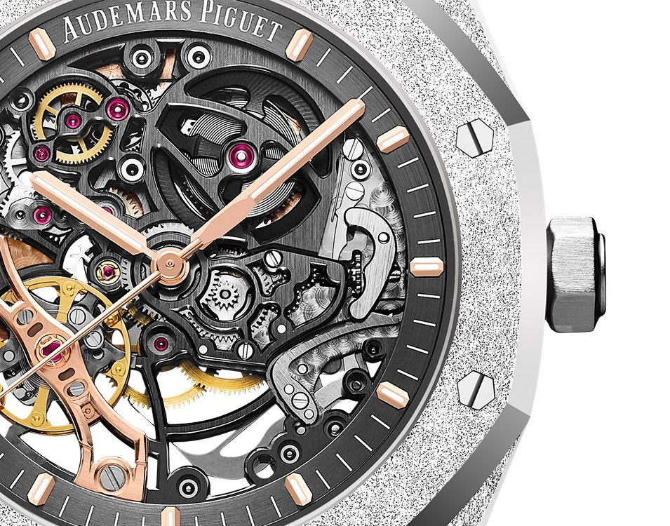 Royal Oak Frosted Gold Double Balance Wheel Openworked - image 3