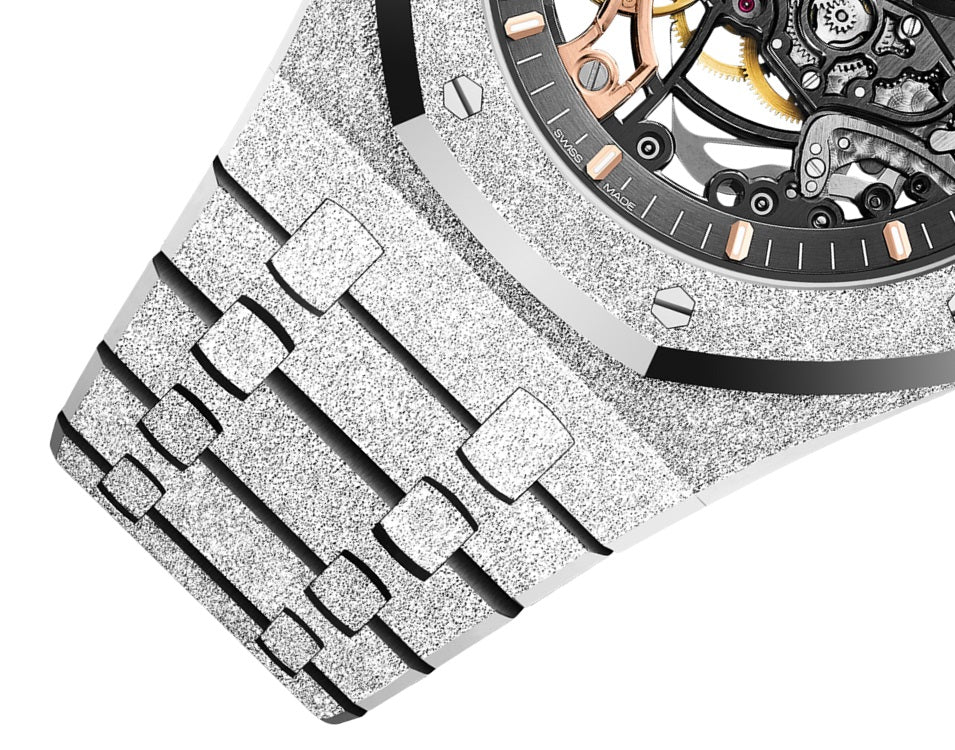Royal Oak Frosted Gold Double Balance Wheel Openworked - image 4