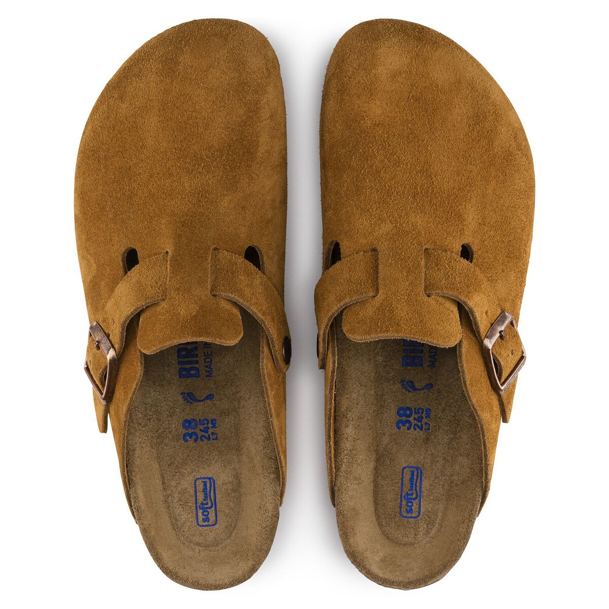 Boston Soft Footbed Suede Leather