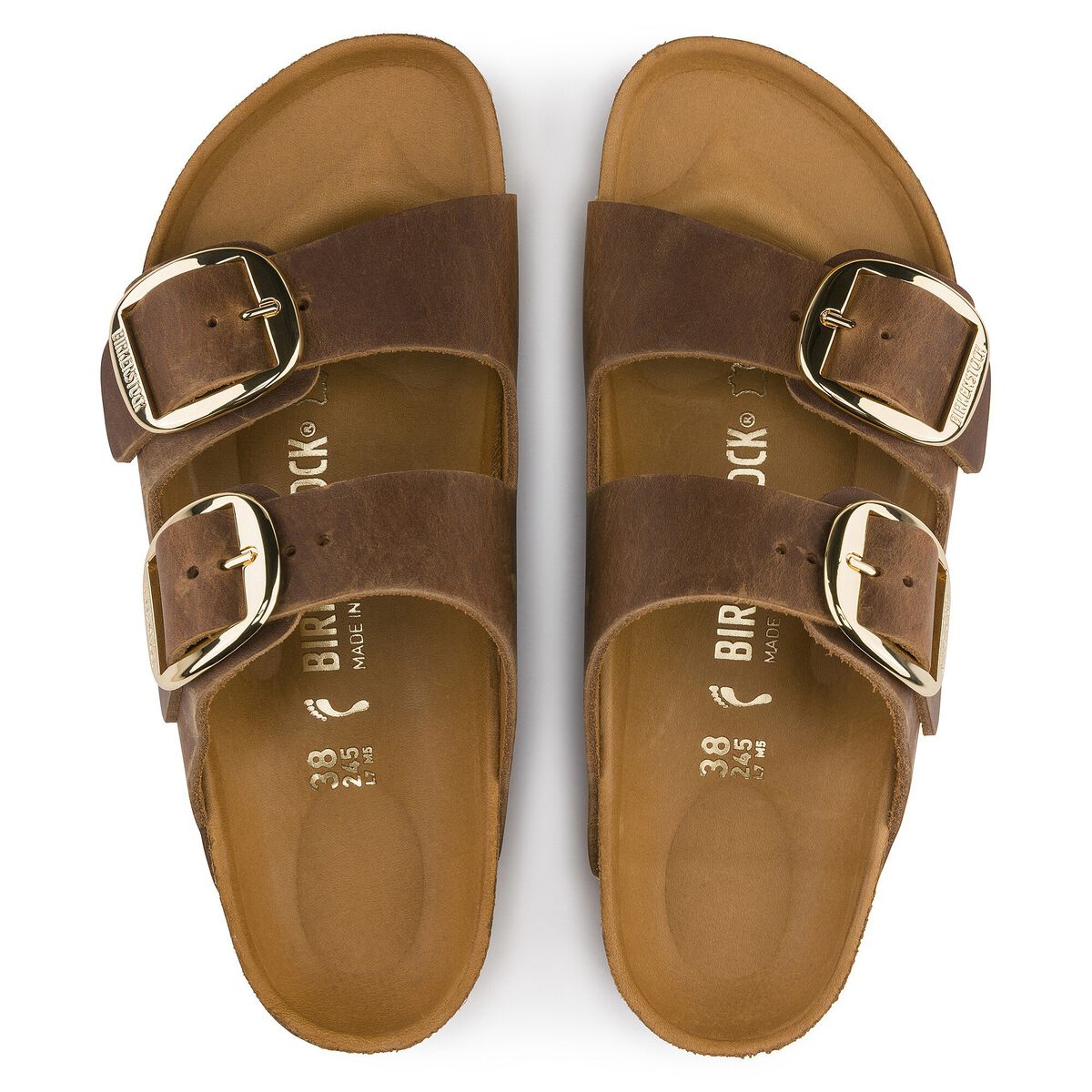 Arizona Big Buckle Oiled Leather
