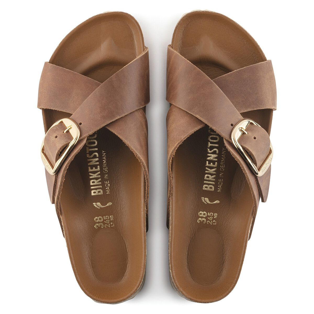 Siena Big Buckle Oiled Leather
