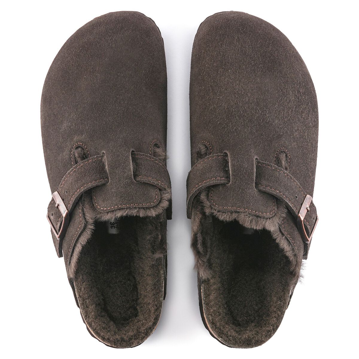 Boston Shearling Suede Leather