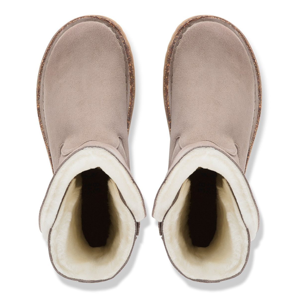 Uppsala Shearling Suede Leather
