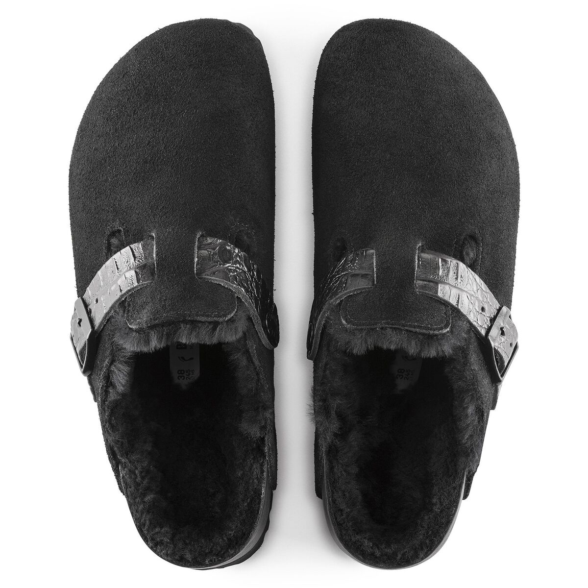 Boston Shearling Suede Leather