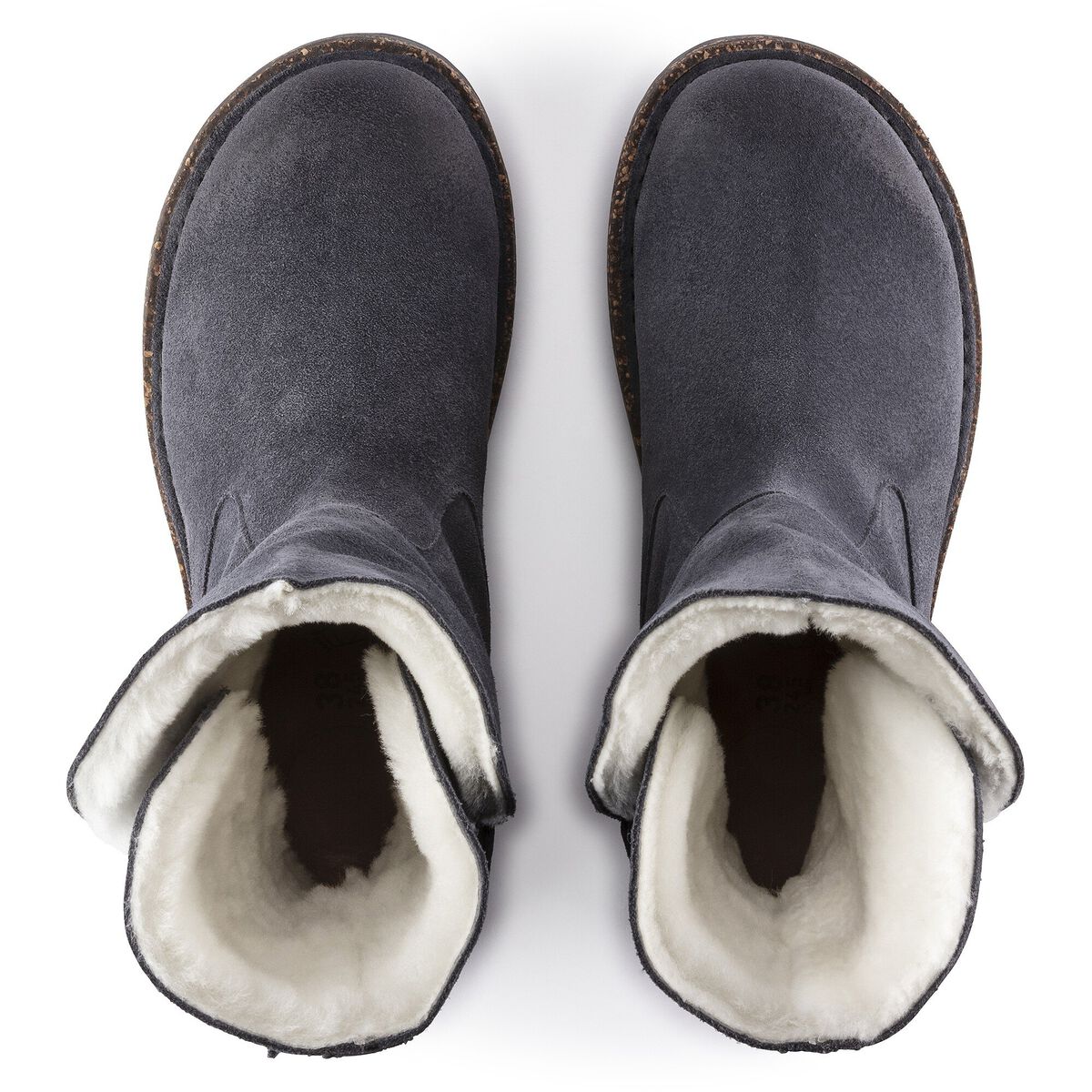 Uppsala Shearling Suede Leather
