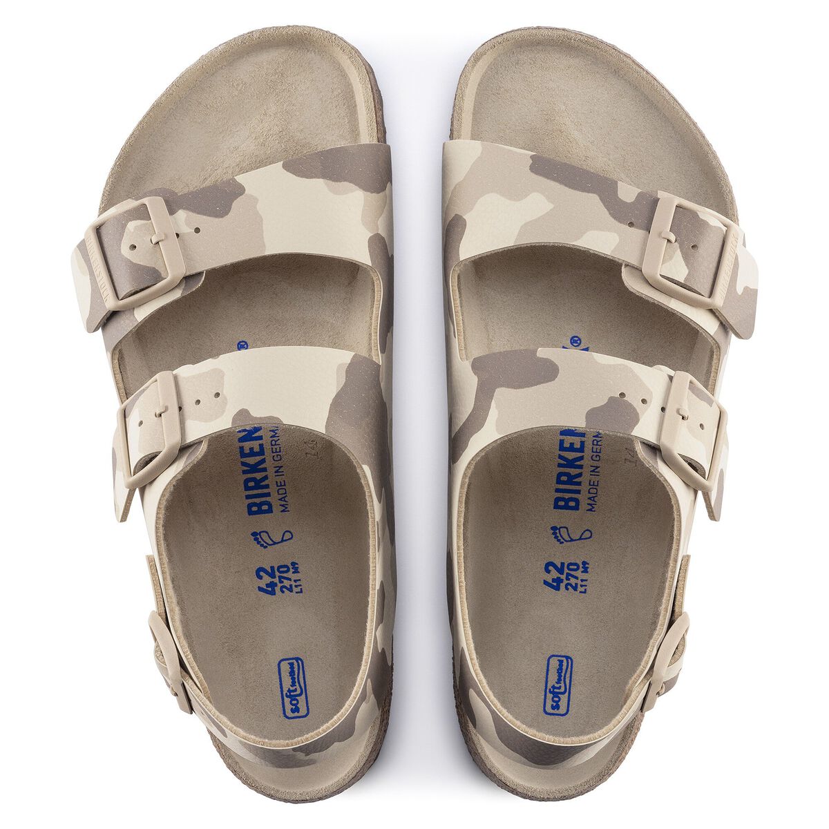 Milano Soft Footbed Birko-Flor