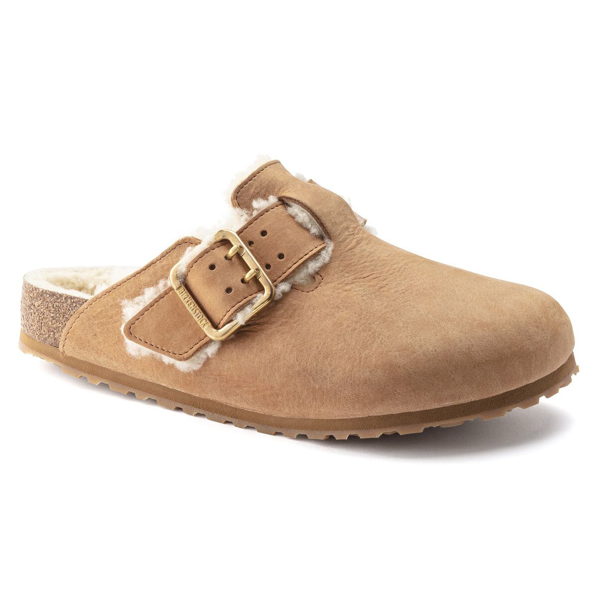 Boston Bold Shearling Nubuck Leather