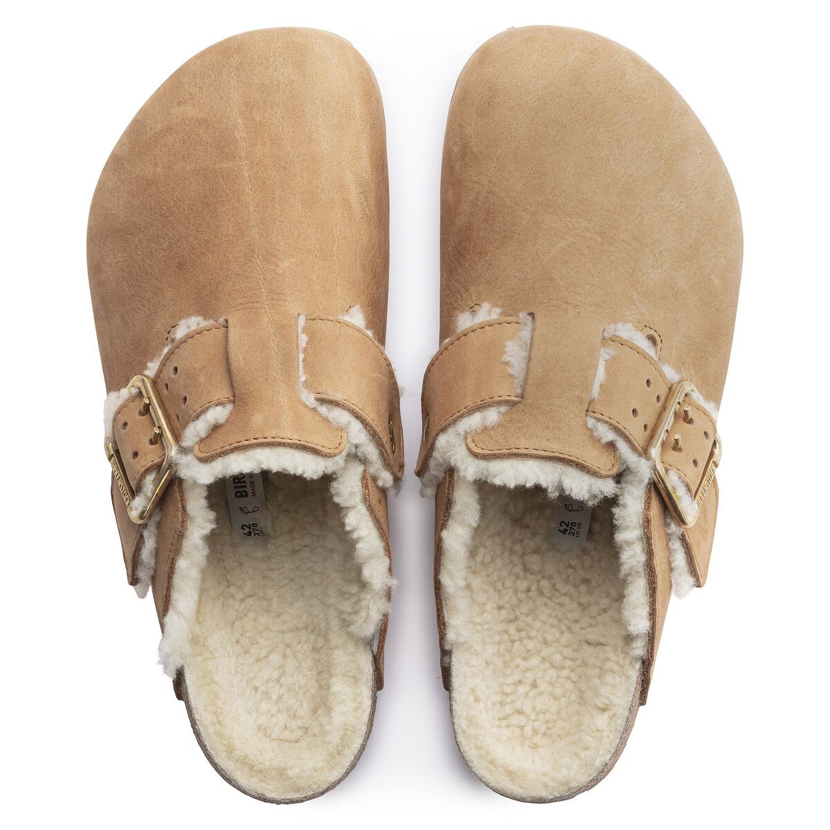 Boston Bold Shearling Nubuck Leather