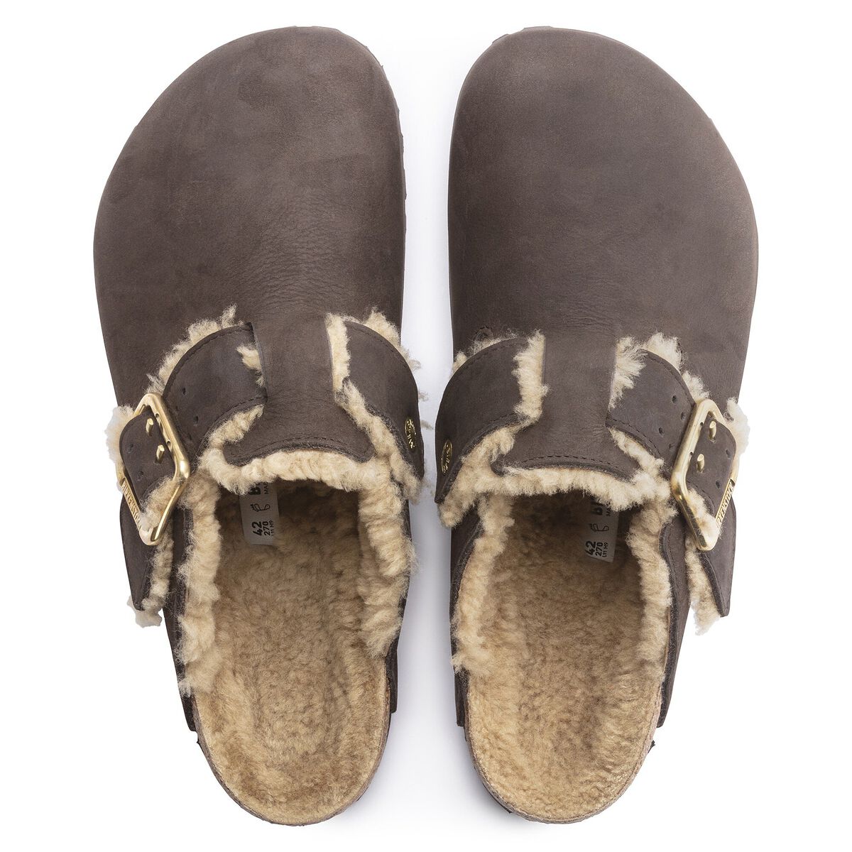 Boston Bold Shearling Nubuck Leather