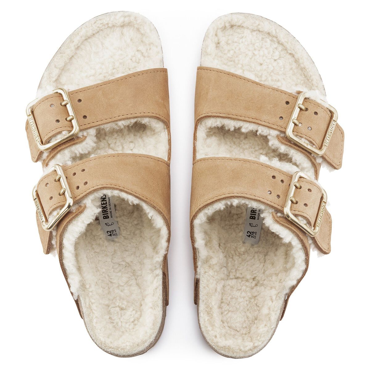 Arizona Bold Shearling Nubuck Leather