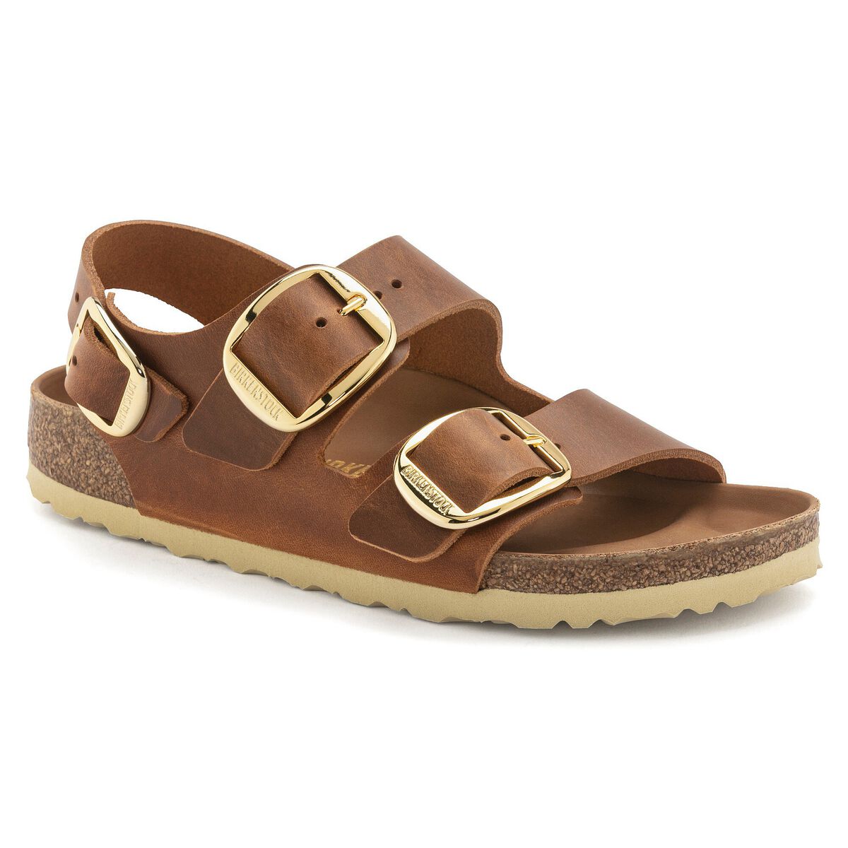 Milano Big Buckle Oiled Leather