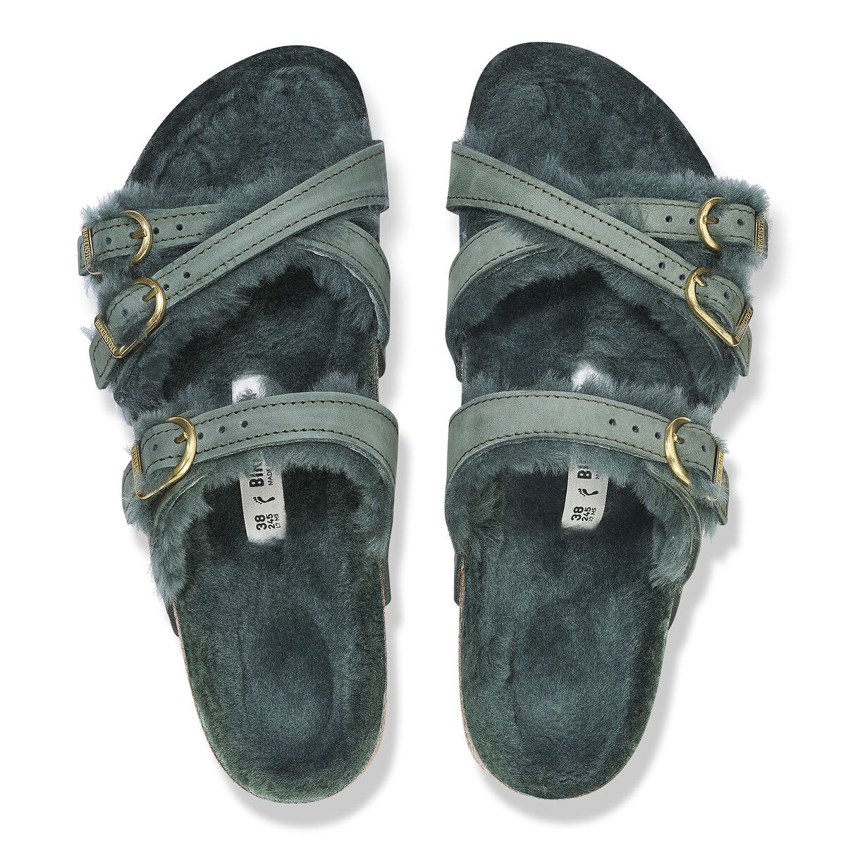 Franca Shearling Nubuck Leather
