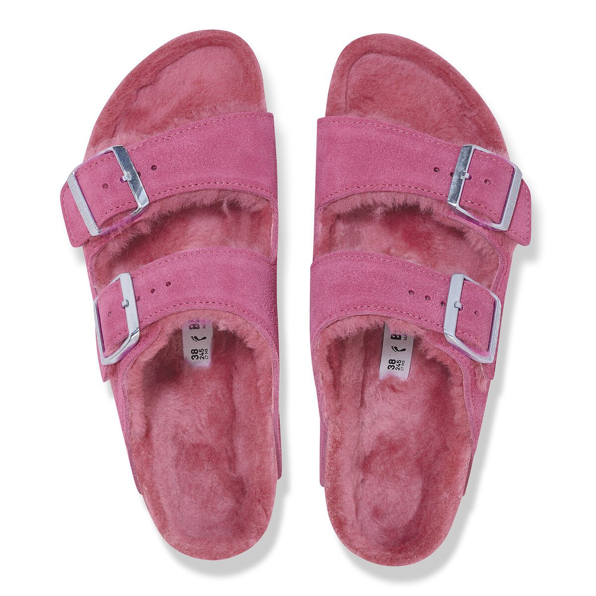 Arizona Shearling Suede Leather