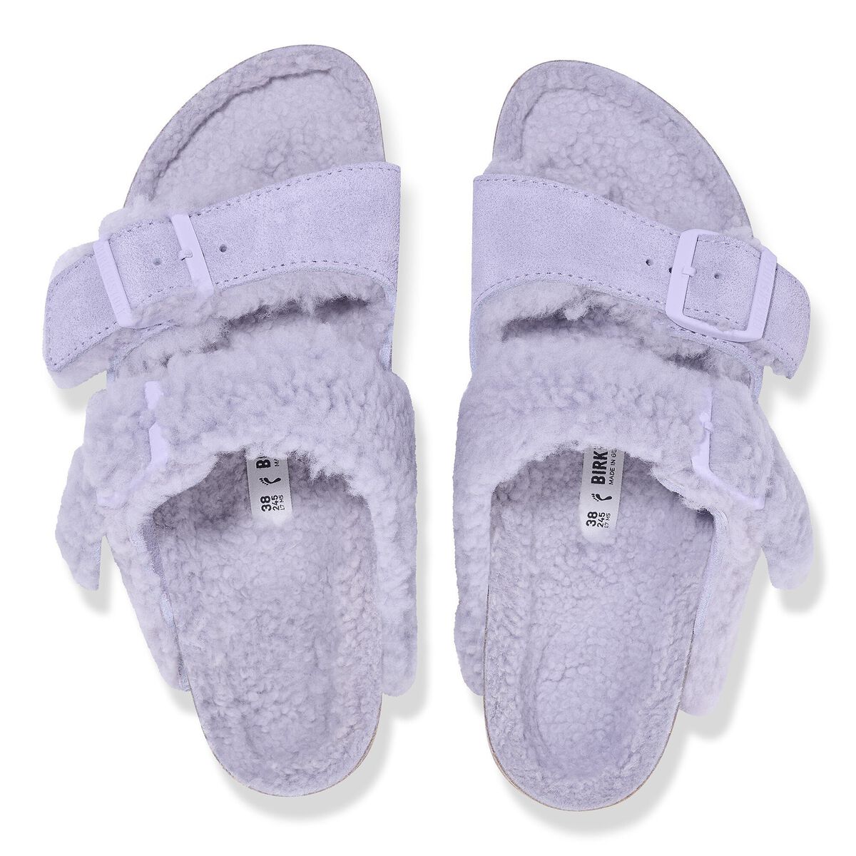 Arizona Teddy Split Suede Leather-Shearling