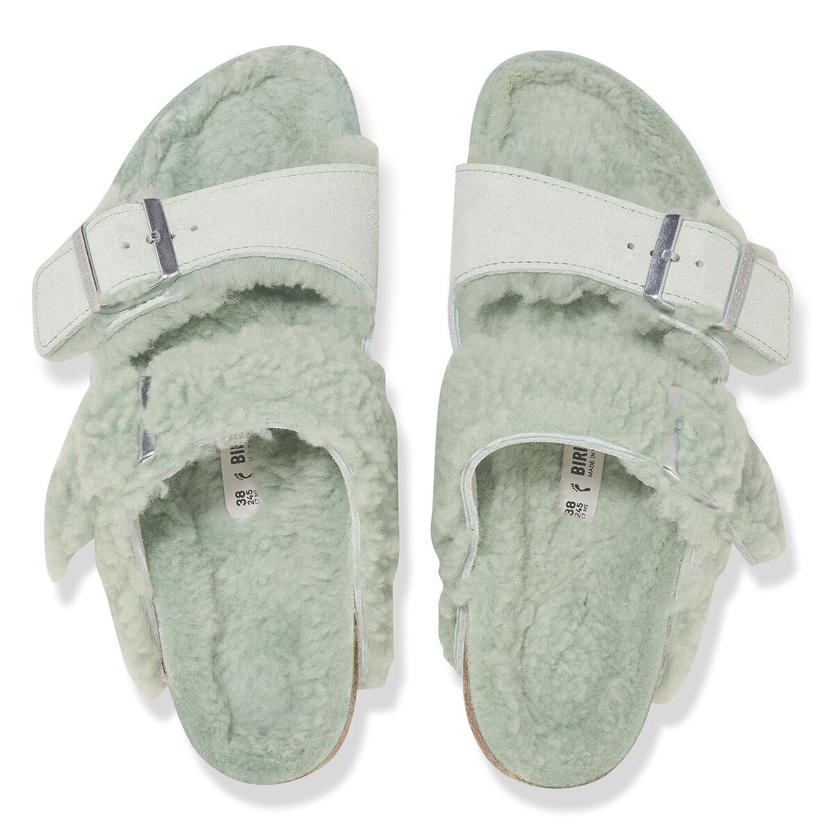 Arizona Teddy Split Suede Leather-Shearling