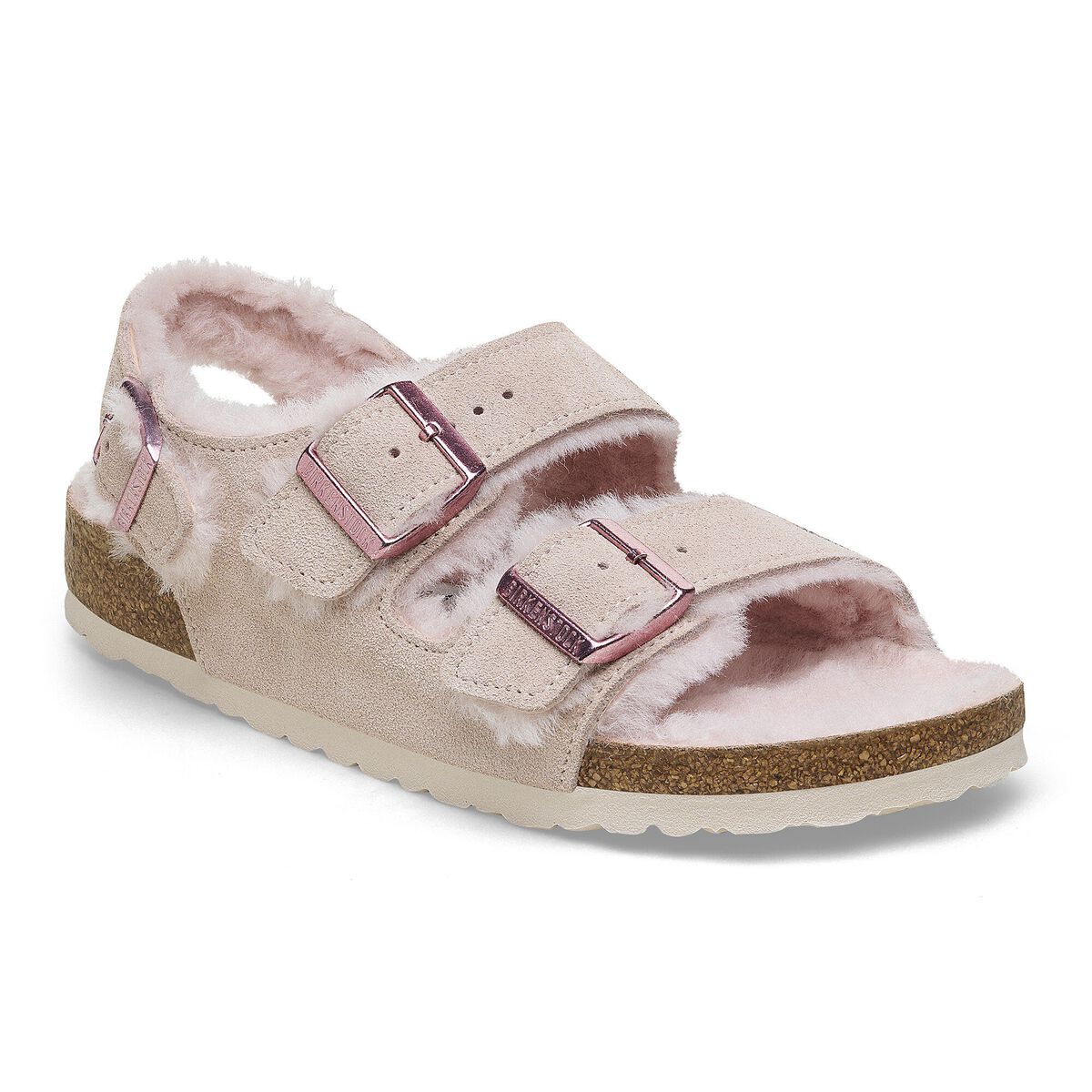 Milano Suede Shearling Suede Leather-Shearling