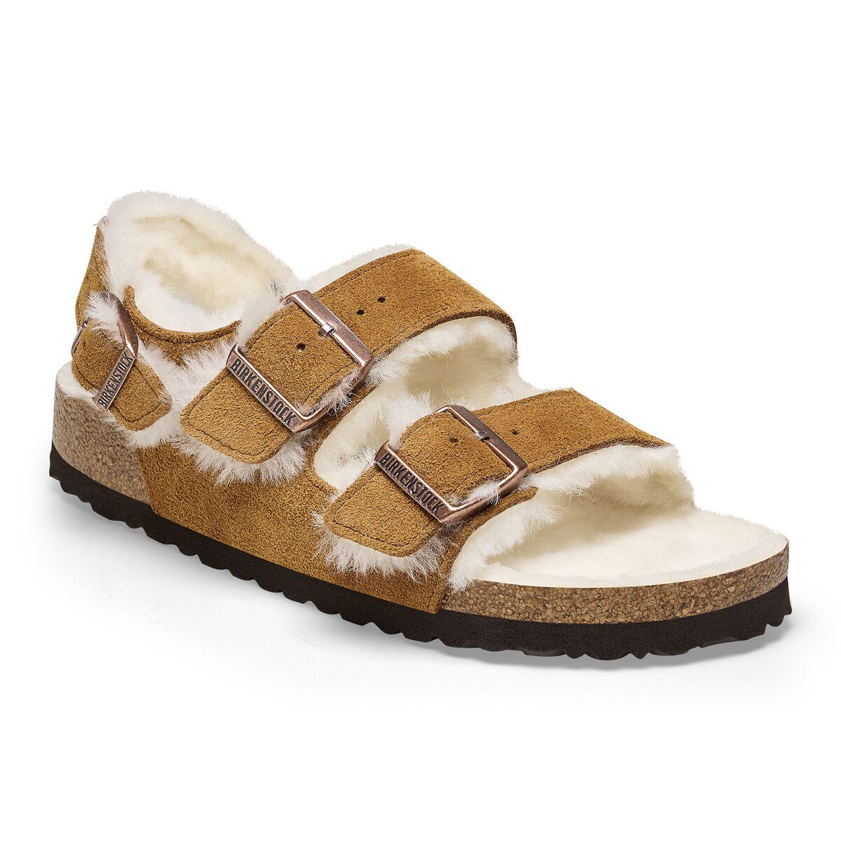Milano Suede Shearling Suede Leather-Shearling